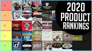 2020 BASEBALL PRODUCT RELEASE TIER LIST!!