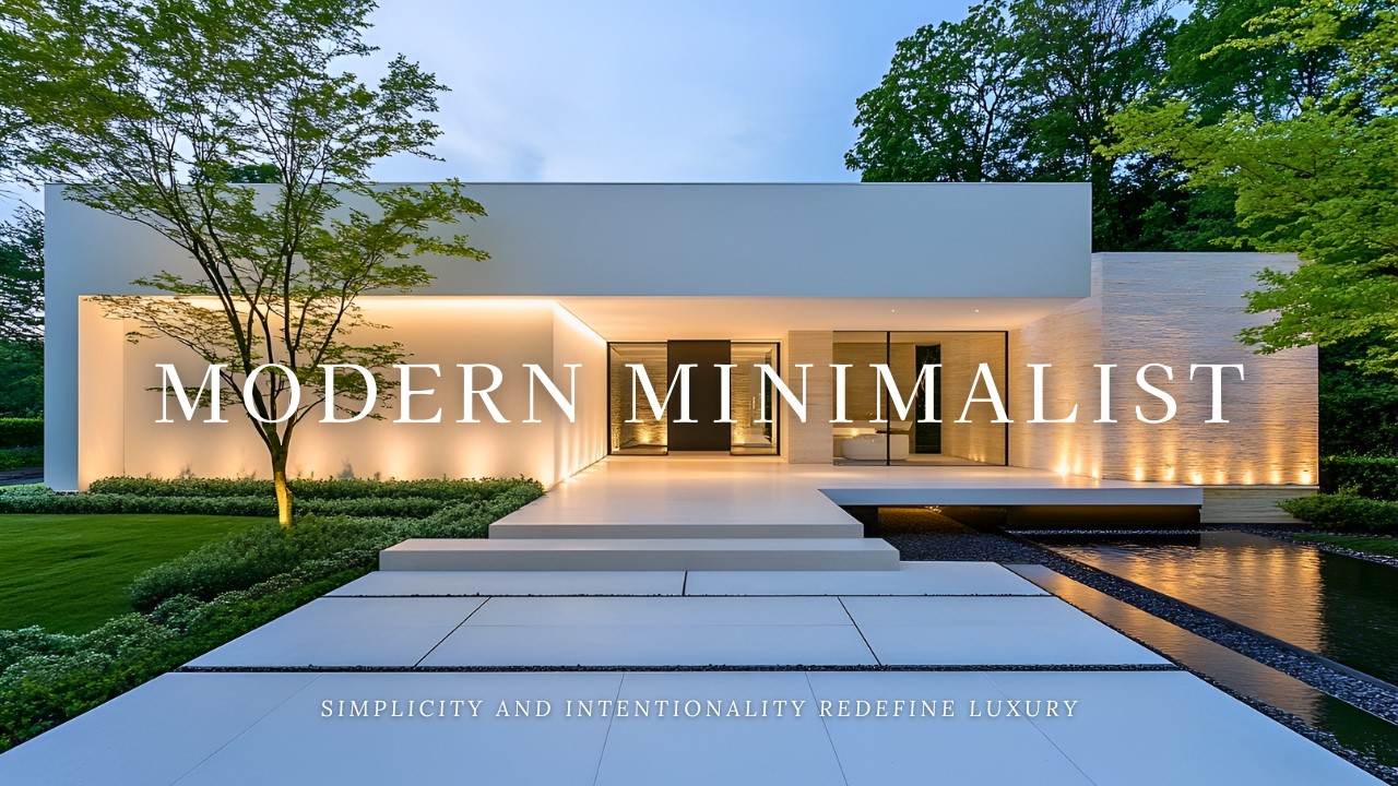 Whispers of Luxury: The Subtle Power of Modern House Minimalist Design ...