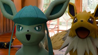 The most Casual Day Eeveelution _ 3D Animation Pokemon