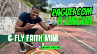 Fui surpreendido com esse Drone Cfly Faith mini | Saiu até long rang