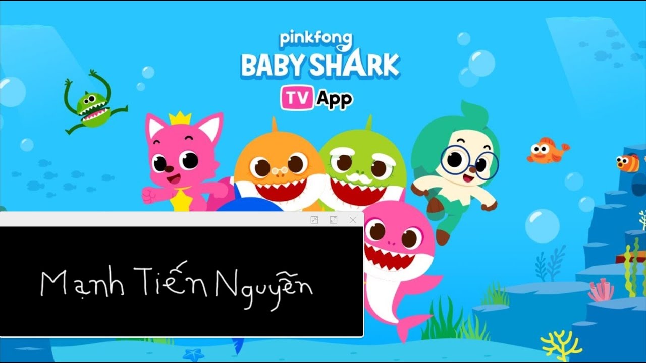 ⁣Baby Shark TV : Pinkfong Kids' Songs & Stories - Mạnh Tiến Nguyễn Direct 24.4.2019 - Âm nhạ