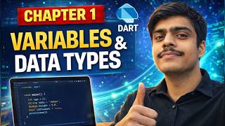 🎯Dart Programming Chapter 1: Variables &amp; Data Types Explained in Hindi | Complete Beginner Guide