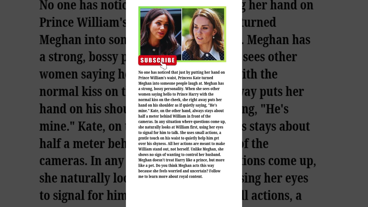 Princess Kate Outsmarts Meghan With One Brilliant Move!