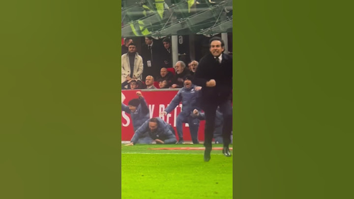 L’esultanza di Inzaghi nel derby al gol di Devrij #inzaghi #derby #milaninter #inter #simoneinzaghi