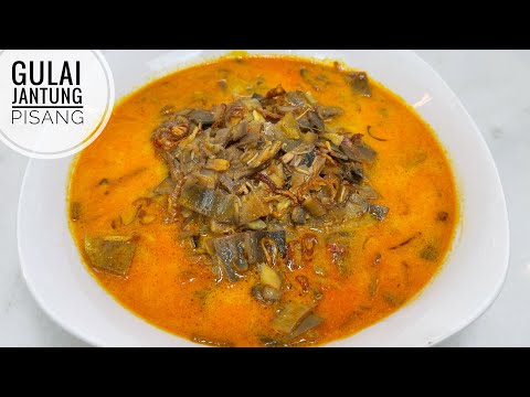 Resep Jantung Pisang Gulai