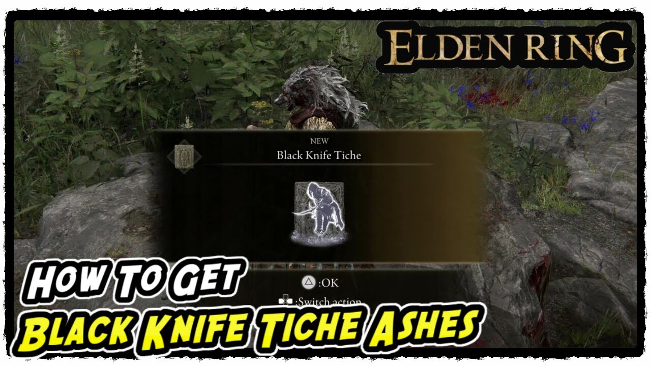 How to get the black knife tiche