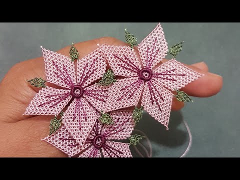 İnstagram Takipçilerimin En Çok İstediği Kenarı Kontursuz Yıldız Çiçeği Yapımı