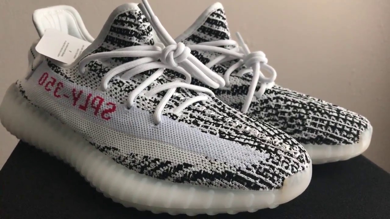 YEEZY BOOST 350 v2 ZEBRA UA VERSION B 