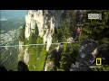 Dean Potter walking a tightrope 2200 feet high