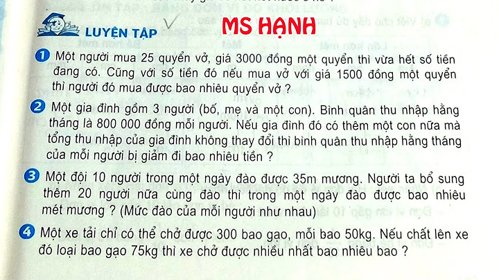 Sách toán lớp 5 trang 21 luyện tập