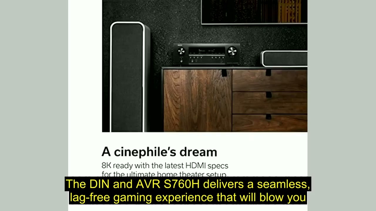 Denon AVR-S760H Review | 8K Home Theater Receiver with Dolby Atmos & HEOS – Worth It in 2025?