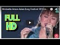 Morisette Amon Asian Song Festival 2018 in Busan Korea (Complete Performances)