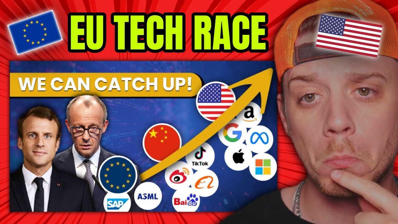How Europe Can Build Its Own Tech Giants (American Reacts) - YouTube