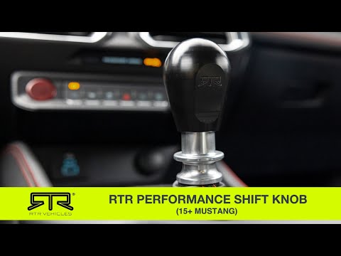 Installing the RTR Performance Manual Shift Knob (15+ Mustang)