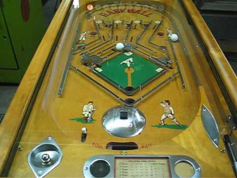 1935 Genco Baseball Pinball