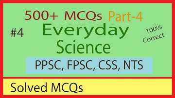 Everyday Science MCQs Most Repeated part-4 | MCQs Test Jobs