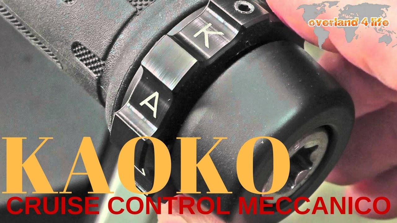 cruise control moto kaoko