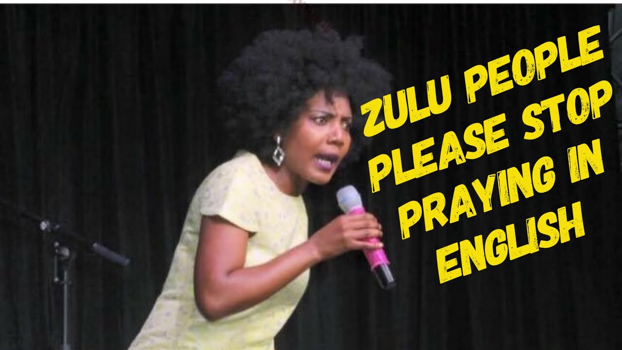 Can Nguni people please stop praying in English | Thenjiwe Comedy