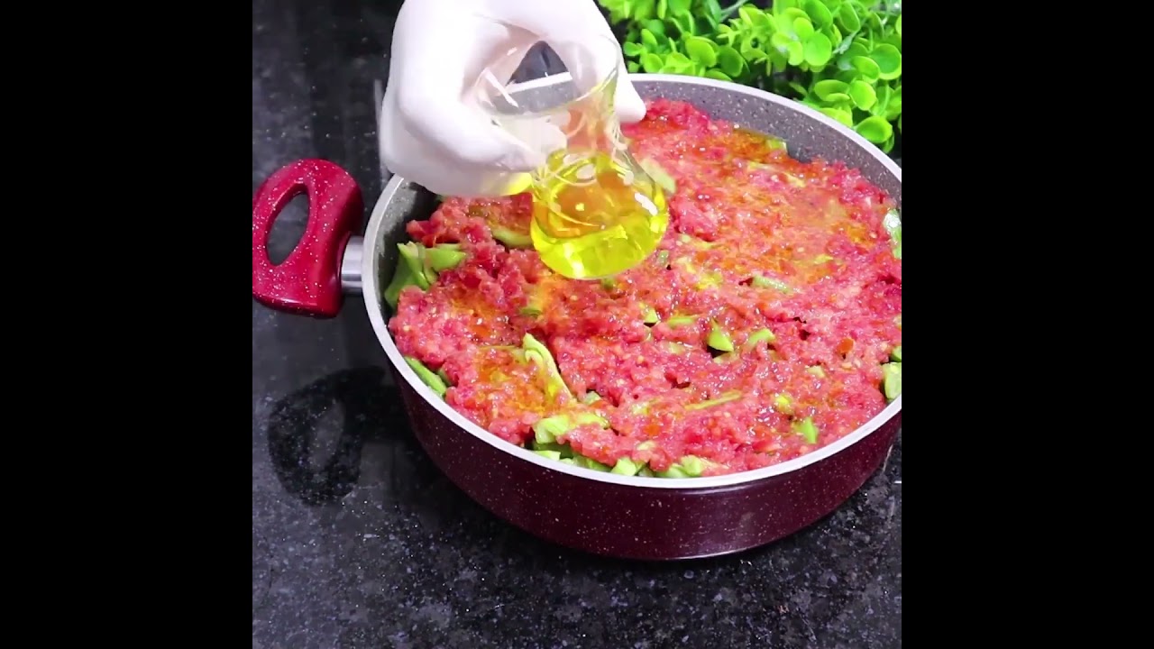 Çok Farklı Zeytin Yağlı Taze Fasulye Tarifi#Shorts#shortsvideo                        #food#Saitusta