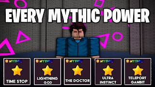 Using Every Mythical Power In INK GAMES (Roblox)