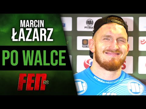 Marcin Łazarz o walce z Wojcikiem o pas: Chcecie dobrej walki? To dajcie mi czas!