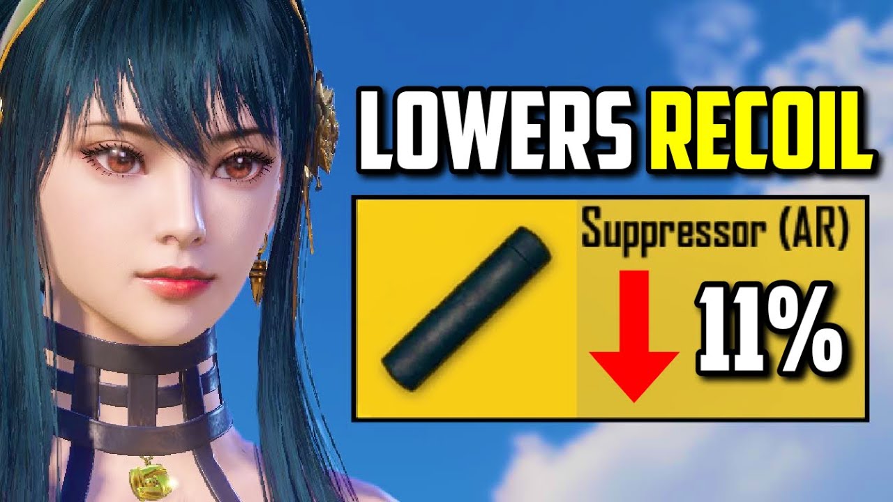SUPPRESSORS LOWER YOUR RECOIL AFTER UPDATE  PUBG Mobile