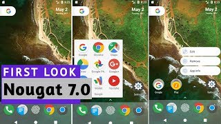 Install Nougat 7.0 launcher screenshot 2