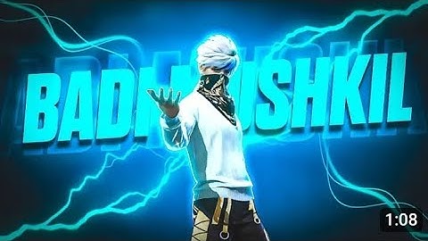 badi Mushkil 💔 Free Fire Montage 🔥 l OP One Tap Headshots l Smooth Beat Sync ⚡ l 4K Highlights🎥