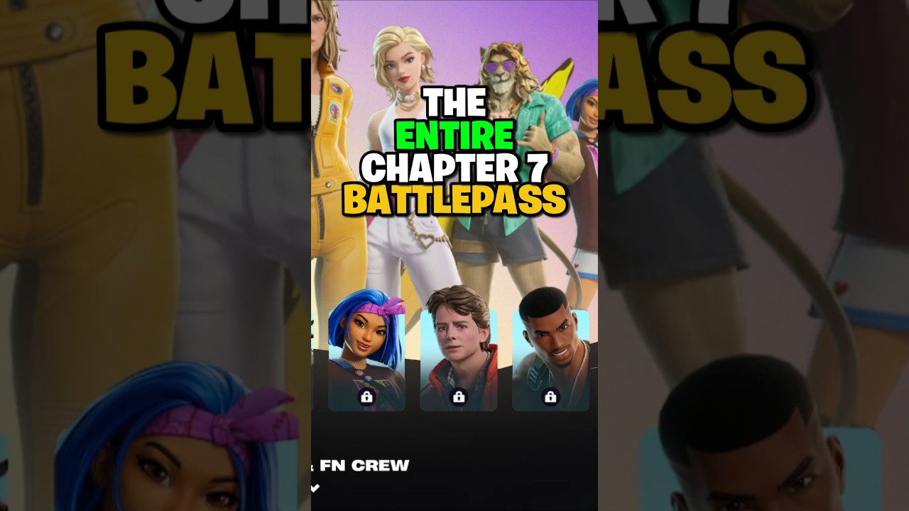 The Full Chapter 7 Battlepass Early