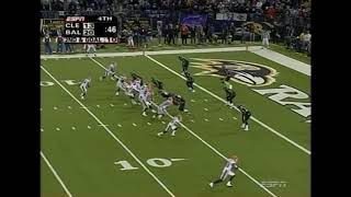 Ed Reed 106 yard Pick 6 Va Browns 2004