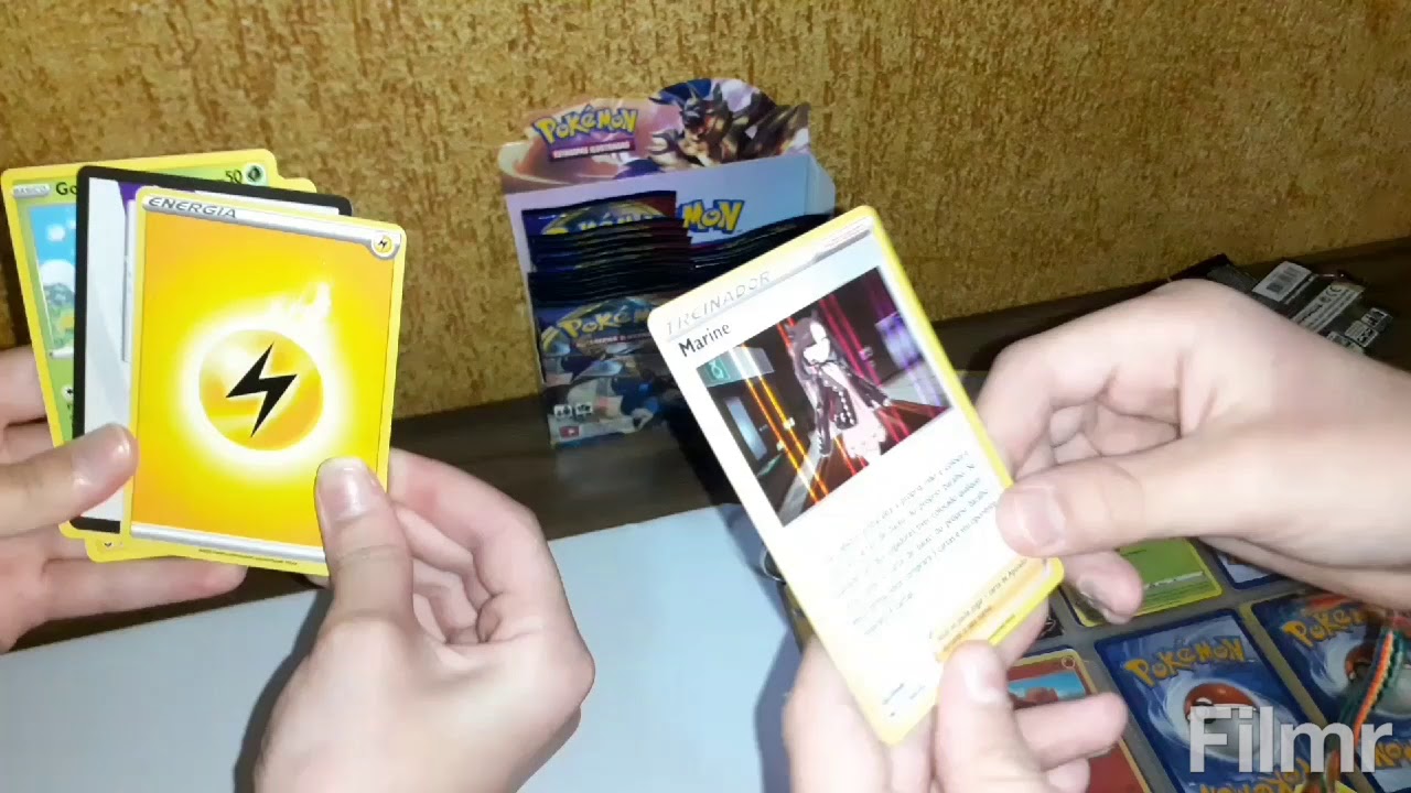 Booster box Espada Escudo parte 3 - ft minha prima Bruna !!! - YouTube