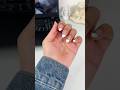 Easy French nail art🌼🌸
