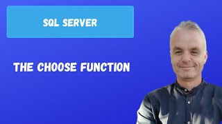 Celebrity The CHOOSE function | SQL Server Profile