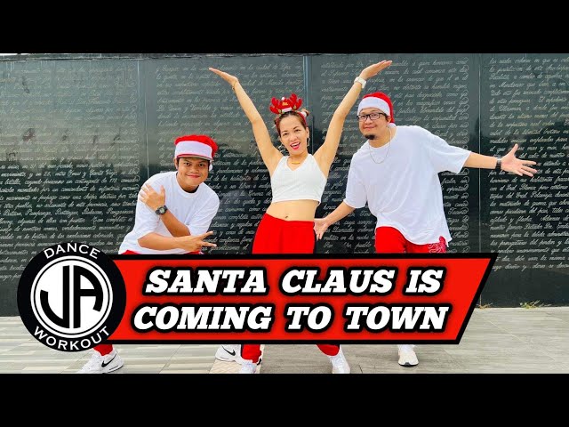 SANTA CLAUS IS COMING TO TOWN l Dj Jurlan Remix l Christmas Danceworkout class=