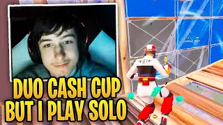 PeterBot Plays Solo In Duo Cash Cup (Bucke Dies...)