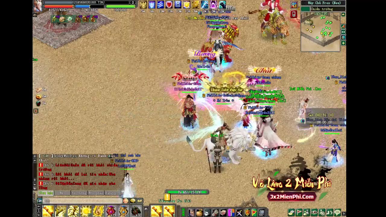 Jx2 Miễn Phí 99,9% - Jx2MienPhi Com đã phát trực tiếp