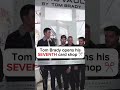 Tom Brady cut the ribbon on his SEVENTH hobby shop ✂️