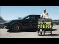 Record (2021) Porsche Cayenne Turbo Coupé by Lars KERN au Nürburgring - 7'38,925