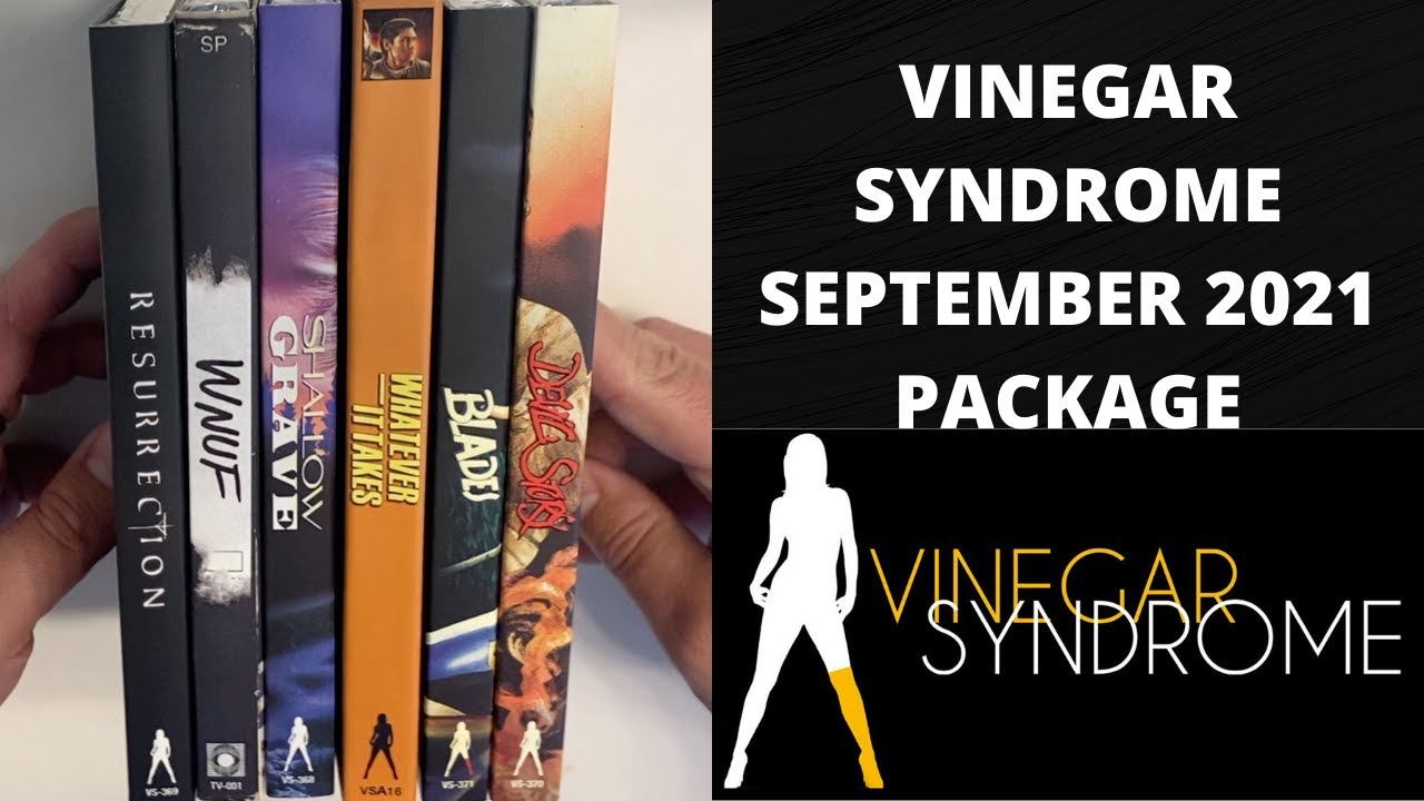 ** VINEGAR SYNDROME SEPTEMBER 2021 PACKAGE UNBOXING + WNUF HALLOWEEN