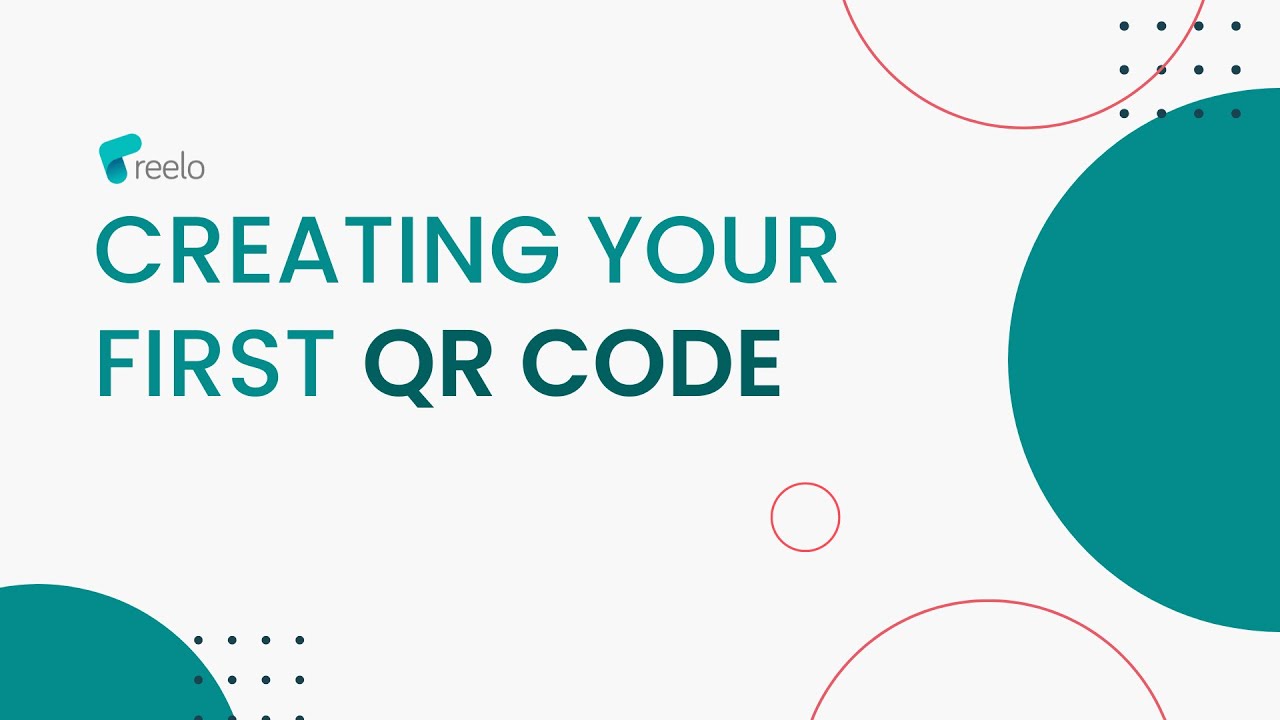 First Qr Code Images Creating your first QR Code Ft Reelo - YouTube