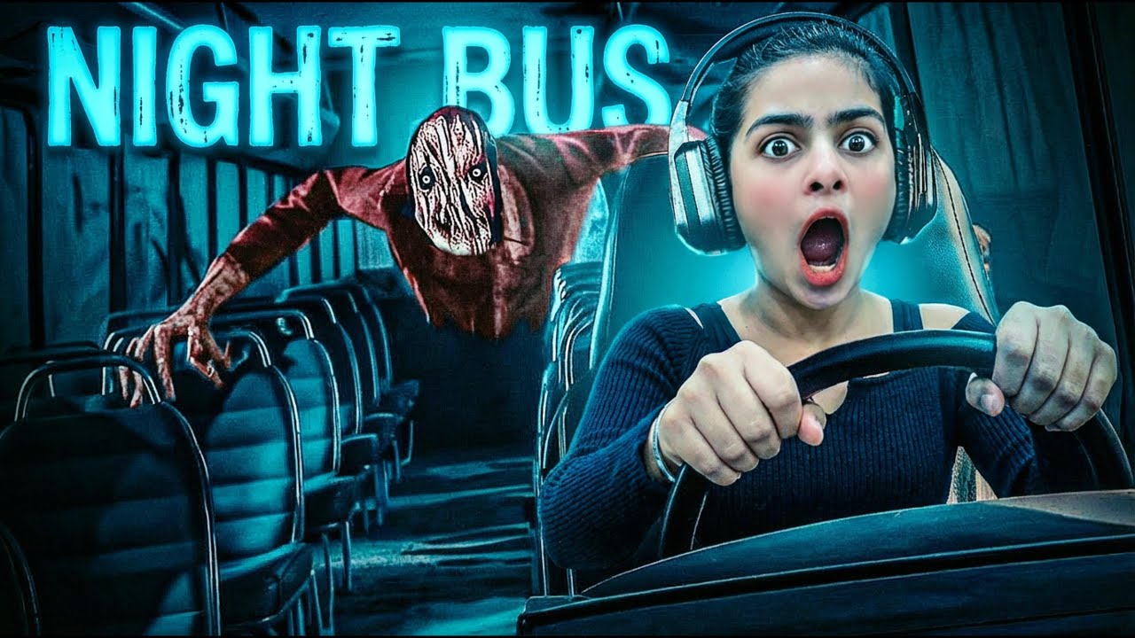 I Shouldn’t Have Boarded This Night Bus 😨 | Night Bus Horror Game | CUTO GAMERZ