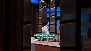 A Hilarious Interview With Multi-Talented Boy - Steve Harvey - Talented Boy