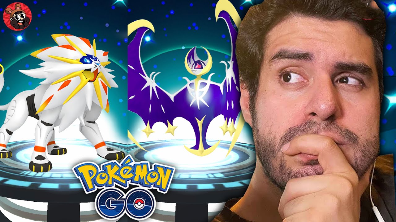 Eles chegaram! Em qual devo evoluir, LUNALA ou SOLGALEO no #pokemongo 