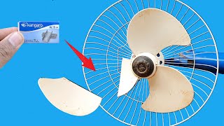Brilliant Ideas! Ingenious Ways To Fix broken repair fan blades With staples