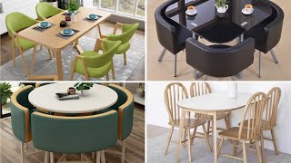 Top 10 Trending small space dinning table designs | 2024 small dinning room dinning table modes |