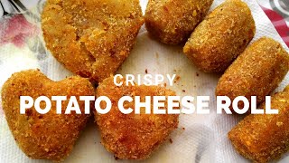 Potato Cheese Roll Recipe | Crispy Aloo Roll | Cutlets | Easy Potato Snack Recipe - By FoodAndFinal