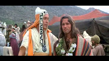 Weirdest scene in Conan the Barbarian (1982) - Conan and the Priest