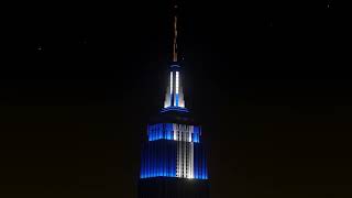 Virtual Empire State Building Lights Up for Hanukkah