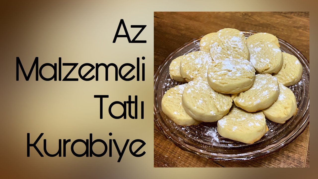AĞIZDA DAĞILAN AZ MALZEMELİ KURABİYE YouTube