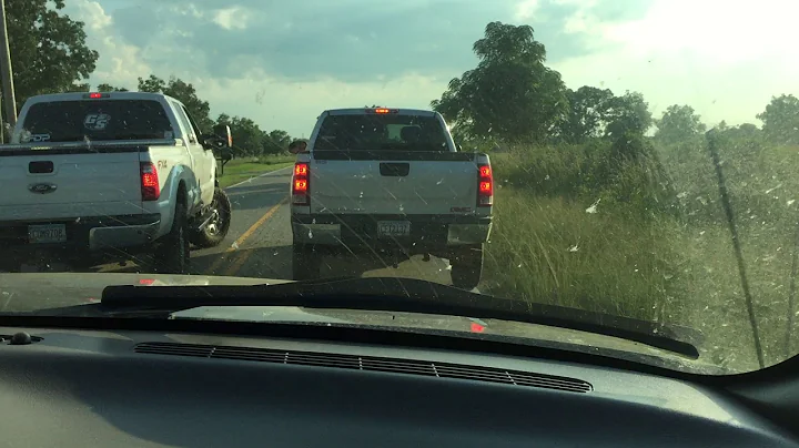 Duramax lml (stock) vs 16 powerstroke 6.7 (ppei tuned)